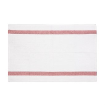 Vogue zware kwaliteit polykatoen theedoek rood 76 x 51cm