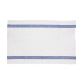 Vogue zware kwaliteit polykatoen theedoek blauw 76 x 51cm