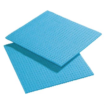 Spongyl sponsdoekje blauw (10 stuks)