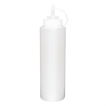 Vogue knijpfles transparant 227ml