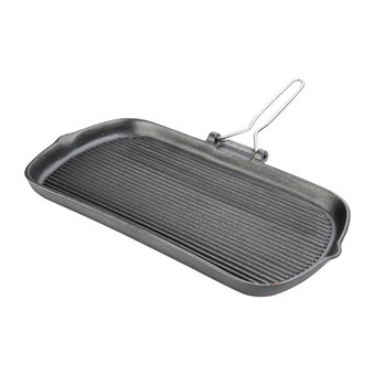 Vogue gietijzeren grillpan 22cm
