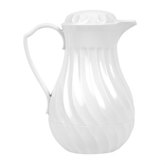 Kinox koffie thermoskan wit 1,1L