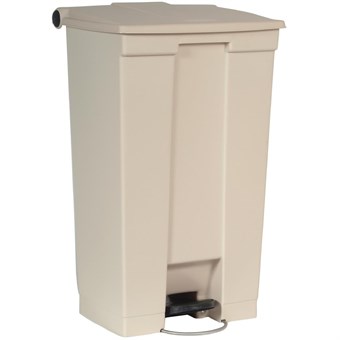 Rubbermaid afvalcontainer beige 87Ltr