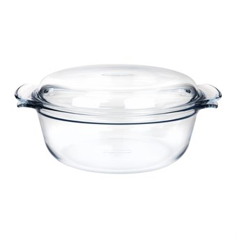 Pyrex ronde glazen casserole 5,1Ltr