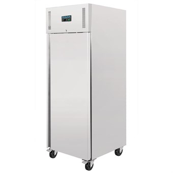Polar U-serie professionele 1-deurs vriezer RVS 650Ltr