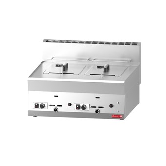 Gastro M 650 gas friteuse 2x 8Ltr 65/70 FRG