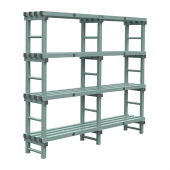 SPECIALE AANBIEDING Jackstack by REA eurostelling 200x40cm + GRATIS vlonder