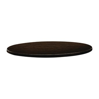 Topalit Classic Line rond tafelblad wengé