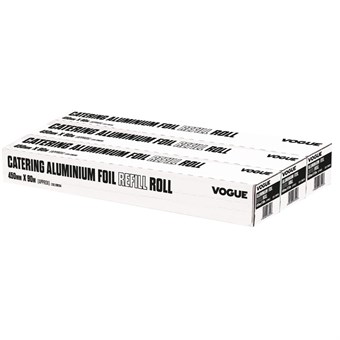 Aluminiumfolie navulling voor Vogue Wrap450 dispenser (3 stuks)