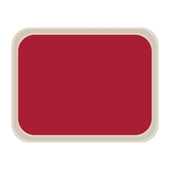 Roltex America polyester dienblad 46 x 36cm rood