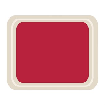 Roltex Original dienblad rood 42x32cm