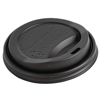 Fiesta Compostable composteerbare deksels voor 34cl koffiebekers (1000 stuks)