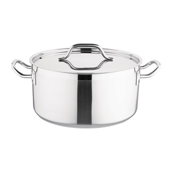 Nisbets Essentials inductie kookpan 32cm 12Ltr