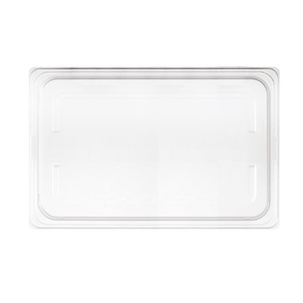 Nisbets essentieelspolypropyleen 1/1 gastronorm deksel helder