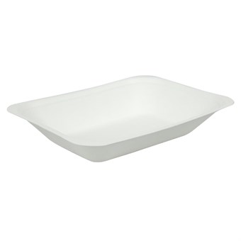 Vegware composteerbare bagasse fritesbakjes 17,5cm (500 stuks)