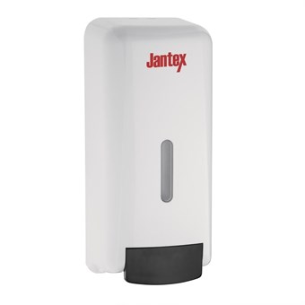 Jantex dispenser voor vloeibare zeep en handreiniger 1Ltr