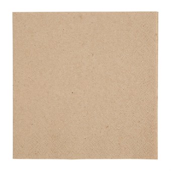 Fiesta Recyclable servetten 1/4 vouw gerecycled kraftpapier 240mm (4000 stuks)