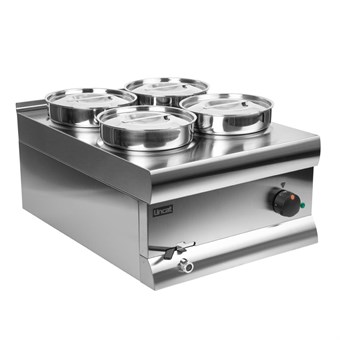 Lincat Silverlink 600 bain marie BS4W 4 x 4,5Ltr