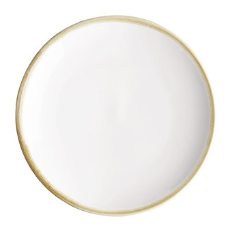 Olympia Kiln Coupeborden Krijtwit 178mm (6 Stuks)