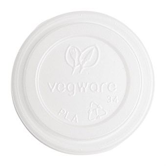 Vegware 62-serie CPLA deksels (2000 stuks)