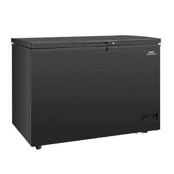 Nisbets Essentials vrieskist zwart 282Ltr