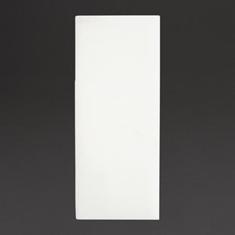 Fiesta Recyclebaar Premium Tablin Dinerservet Wit 48x40cm Airlaid Pocket Fold (400 stuks)