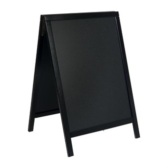 Securit Black Woody klein bordje met stoepkrijt