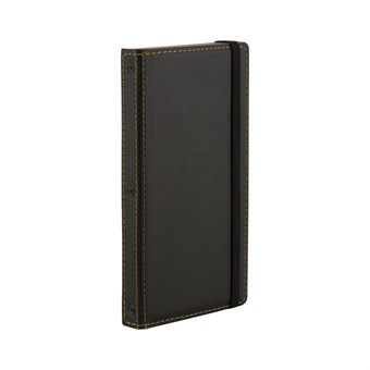 Securit Trendy lederen houten rekening presentator