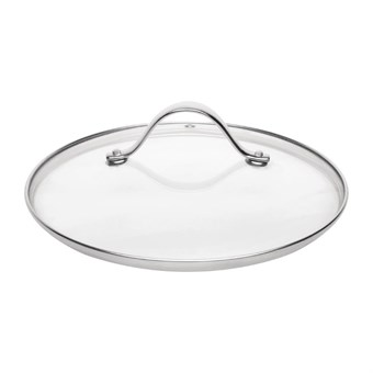 Vogue glazen steelpan deksel 180mm