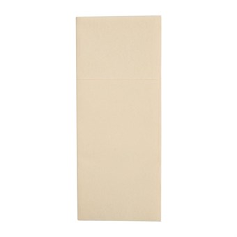 Fiesta Recyclebaar Premium Tablin Dinerservet Crème 48X40cm Airlaid Pocket Fold (400 stuks)