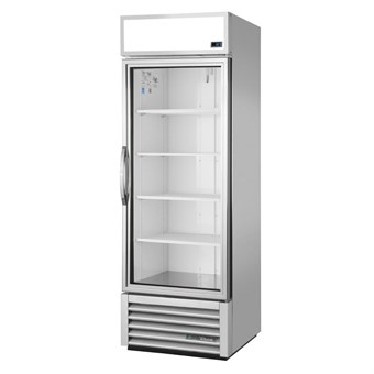 True Staande Koelkast 538L Met 1 Glasdeur Aluminium Gdm-19T-Hc-Tsl01