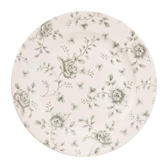 Churchill Rose Chintz Grey Bord 27.6cm (6 stuks)