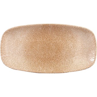 Churchill Raku Garnet Orange Chefs Ovaal Bord 29.8 x 15.2cm (12 stuks)