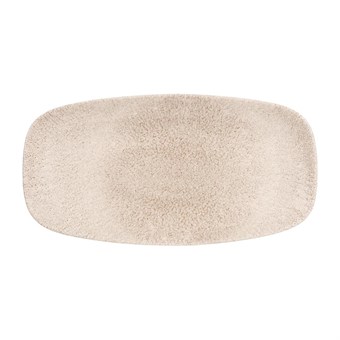 Churchill Raku Agate Grey Chefs Ovaal Bord 29.8 x 15.2cm (12 stuks)