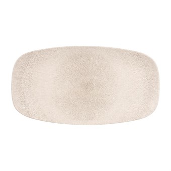 Churchill Raku Agate Grey Chefs Ovaal Bord 35.2 x 18.7cm (6 stuks)