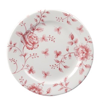 Churchill Rose Chintz Cranberry Bord 16.5cm (6 stuks)