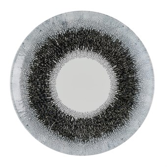 Churchill Studio Prints Fusion Black Evolve Coupe Bord 22cm (12 stuks)