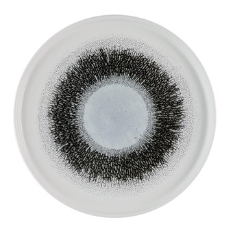 Churchill Studio Prints Fusion Black Walled Bord Met Opstaande Rand 25.9cm (6 stuks)