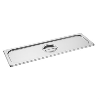 Vogue Roestvrijstalen Gastronorm 2/4 Deksel