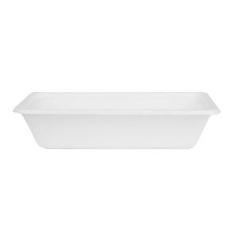 Fiesta Composteerbare Bagasse Voedsel Container Basissen 650ml (100 stuks)