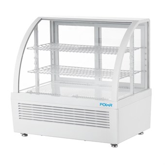 Polar C-Series Countertop Display Koelkast Wit 100Ltr