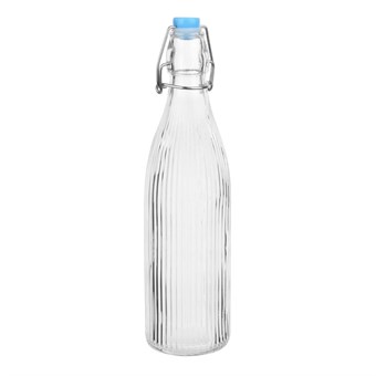 Olympia Geribbelde Swing Top Waterflessen 500ml (6 stuks)