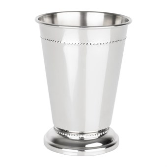 Olympia Barware Geborduurde Julep Beker Roestvrij Staal 370ml