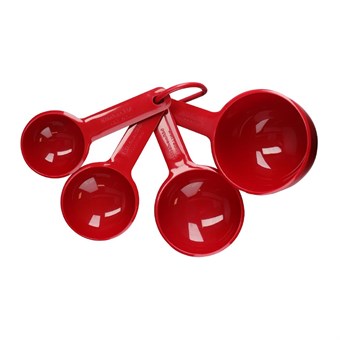 Kitchenaid Maatbekers Empire Rood (4 stuks)