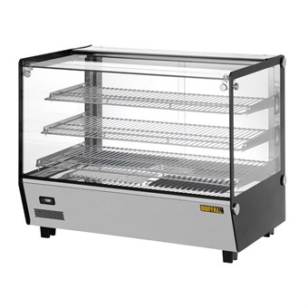 Buffalo Vierkante Aanrecht Verwarmde Display Merchandiser 160Ltr