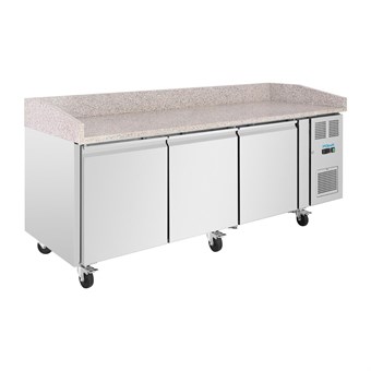 Polar U-serie Bakkerij Counter Koelkast met Granieten Blad 634Ltr