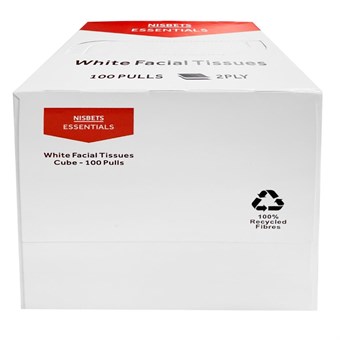 Nisbets Essentials Gezichtsdoekjes - 100 vellen (36 stuks)