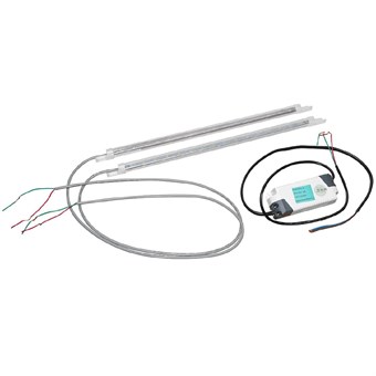 Polar LED-licht en transformator