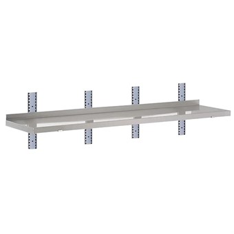 Gastro-M complete wandschap 1 niveau 200x40cm - volledige montageset (excl. schroeven)