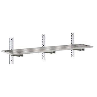 Gastro-M Complete schapset 1 niveau 200x40cm - volledige montageset (excl. schroeven)